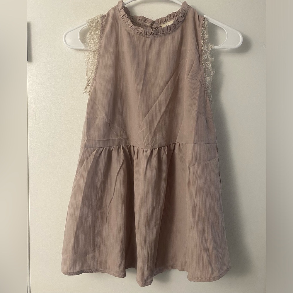 Blush pink tank top